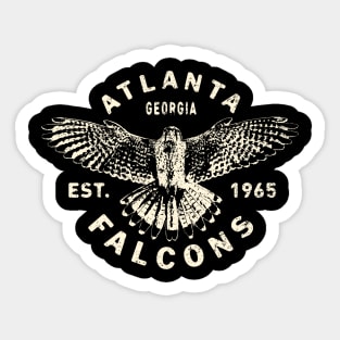 Atlanta Falcons 1 by Buck Tee Originals Sticker